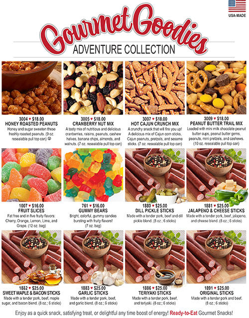 GOURMET GOODIES ADVENTURE COLLECTION