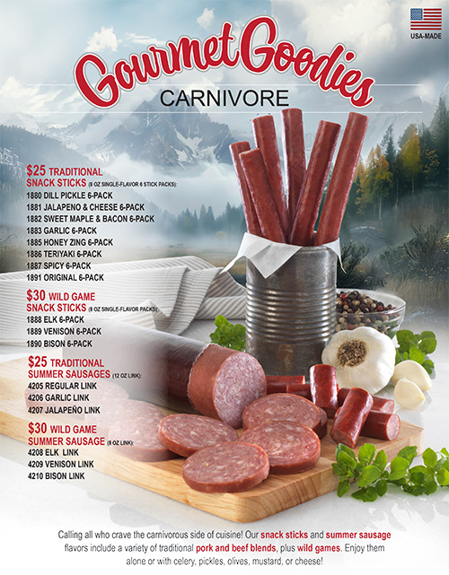 GOURMET GOODIES CARNVORE