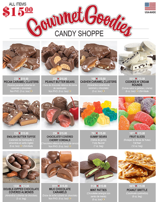 GOURMET GOODIES CANDY SHOPPE