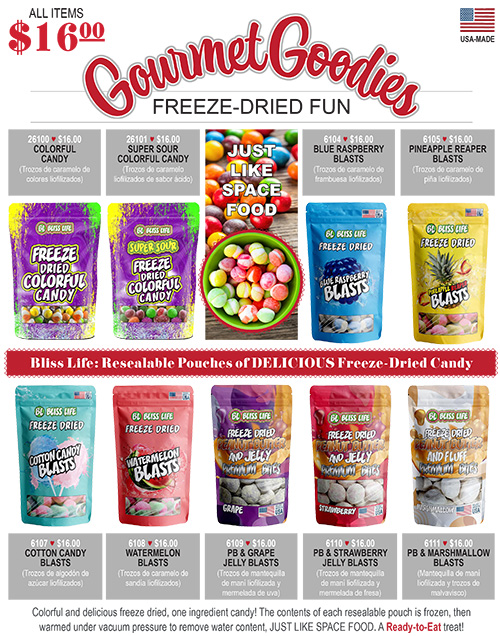 GOURMET GOODIES FREEZE DRIED FUN