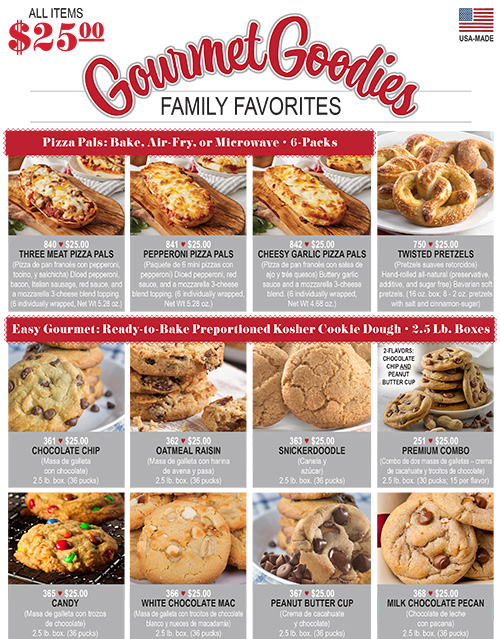 GOURMET GOODIES FAMILY FAVORITES