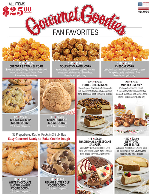 GOURMET GOODIES FAN FAVORITES