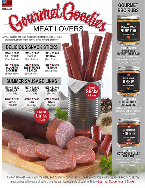 GOURMET GOODIES MEAT LOVERS