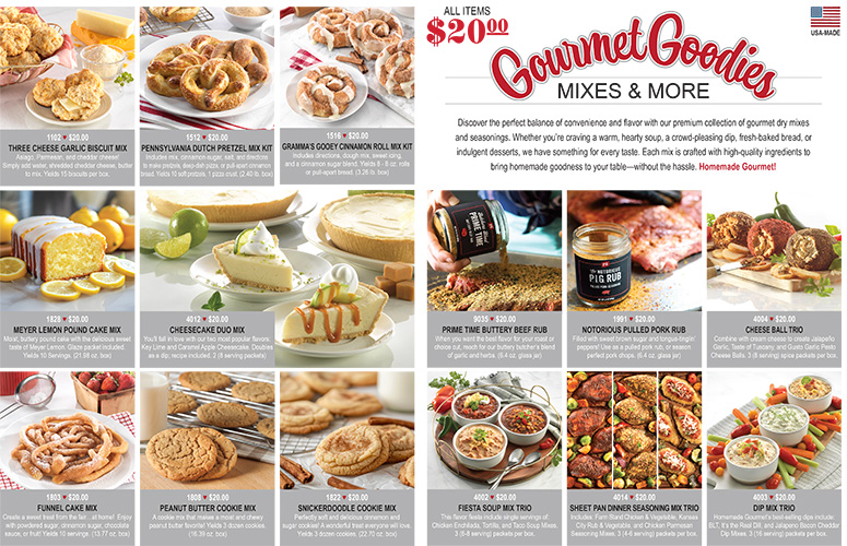 GOURMET GOODIES MIXES & MORE