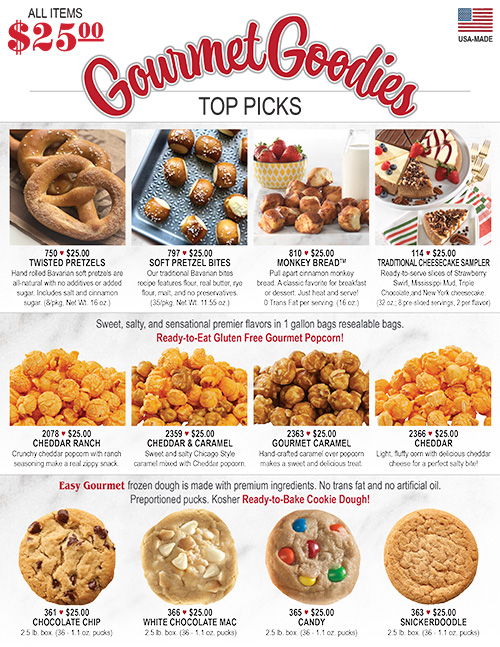 GOURMET GOODIES TOP PICK