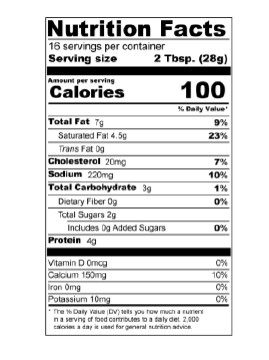 Smokey Bacon Cold Pack Cheese - 3 Tubs