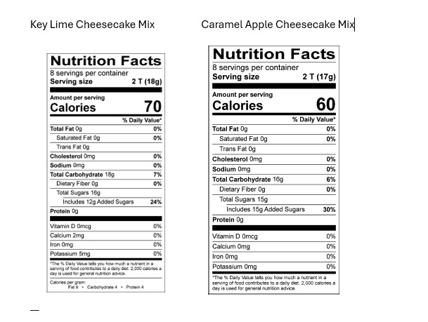 Cheesecake Duo Mix