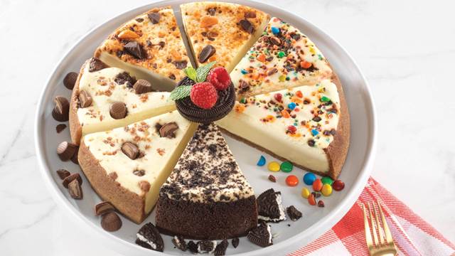 Candy Cheesecake Sampler 