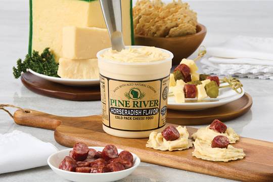 Horseradish Cold Pack Cheese 