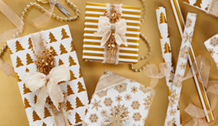HOLIDAY GLITZ 3 ROLL PACK