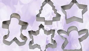 COOKIE CUTTERS - SET OF 5