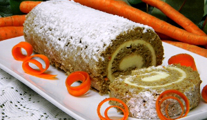 Carrot Cake Roll 