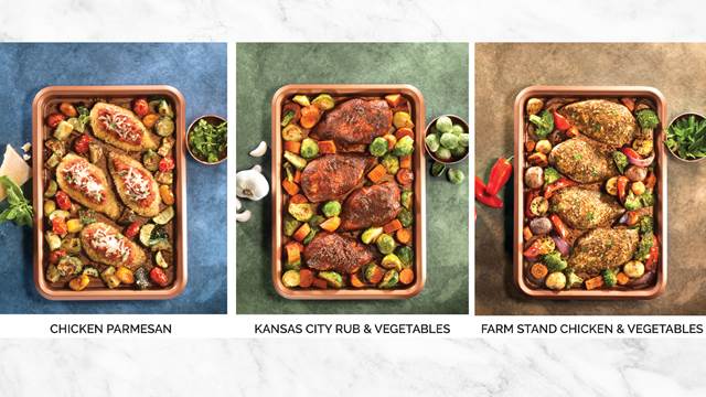 One Sheet Pan Dinner Trio