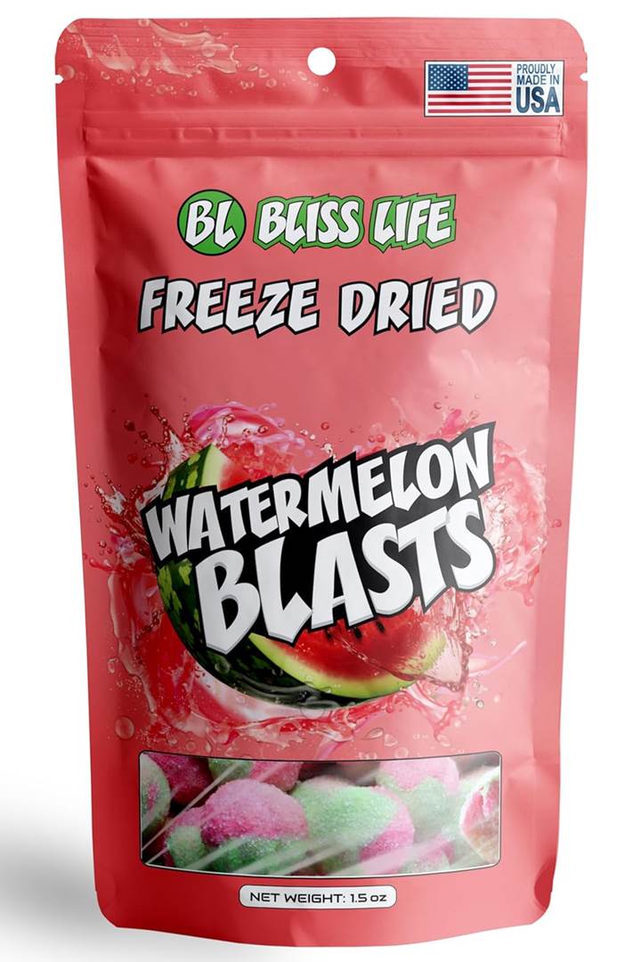 Watermelon Blasts Freeze Dried Candy