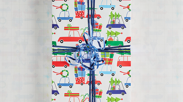 CHRISTMAS EVE RUSH GIFT WRAP