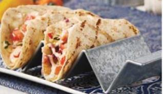 GALVANIZED TACO HOLDER