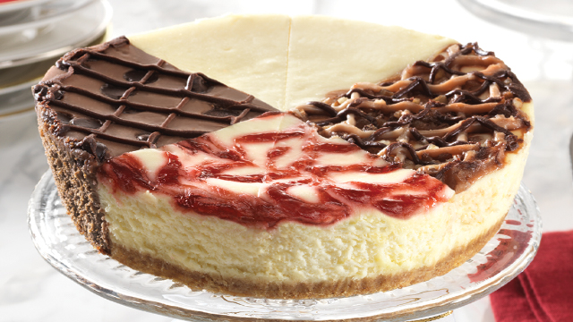 Variety Drizzle Cheesecake 