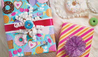 TREAT YOURSELF REVERSIBLE WRAP
